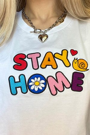 Casual Day Outfits, Easy Trendy Outfits Stay Home T-Shirt