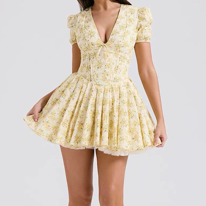 Casual Day Outfits, Easy Trendy Outfits Sunny Afternoon Cottagecore Floral Dress