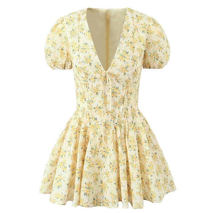 Casual Day Outfits, Easy Trendy Outfits Sunny Afternoon Cottagecore Floral Dress