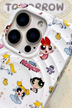 Casual Day Outfits, Easy Trendy Outfits Y2K Cartoon iPhone Case with Grip