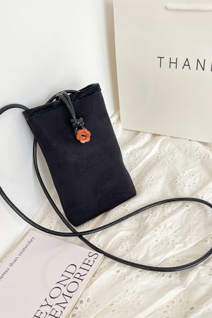 Chinese-Style Embroidered Mini Handbag for Women - 2025 Summer Fashion Small Square Crossbody Bag, Simple & Versatile