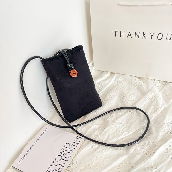Chinese-Style Embroidered Mini Handbag for Women - 2025 Summer Fashion Small Square Crossbody Bag, Simple & Versatile