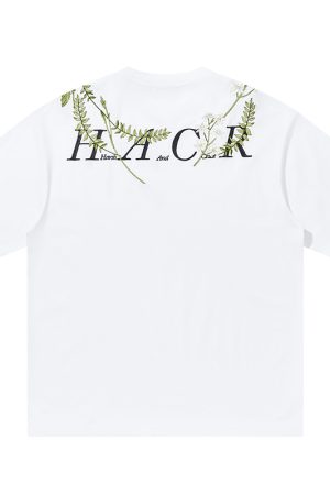 Chinese-Style Floral Circular Embroidery Short-Sleeve T-Shirt - Breathable Silhouette, Perfect for Y2K and Korean Style Fashion