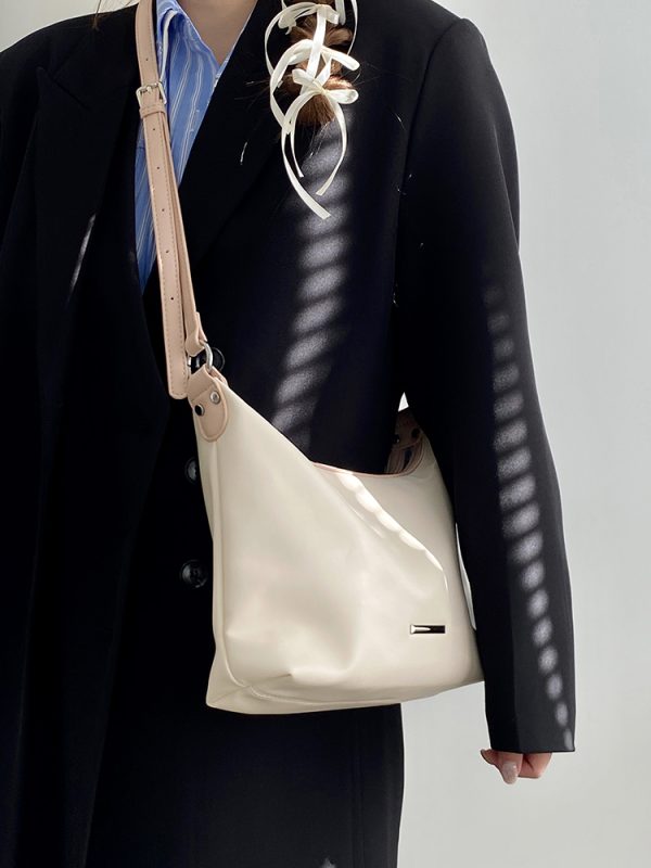 Color-Blocking Women's Underarm Bag - High-End Spring Summer Crossbody Small Bag for Trendy Style