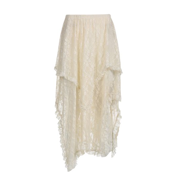 Colorful Gradient Mesh Half Skirt - Versatile Slim Fit Summer Skirt in Oil Painting Style - Trendy and Sexy Fashion Piece