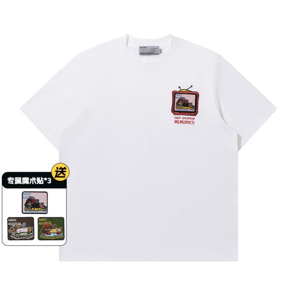 Cool Feeling Sunscreen T-Shirt with Velcro - Korean Style Short Sleeve Sorona Tee for Small Dogs