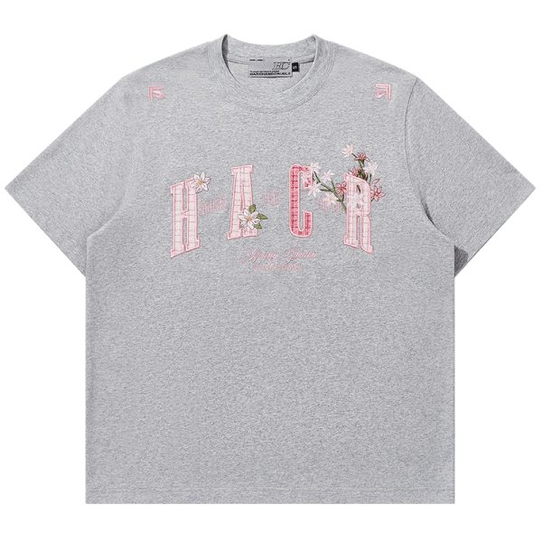 Cooling Guava Series Embroidered Couple Summer T-shirt - Small Fragrant Patch, Lightweight Sorona Fabric, Trendy Summer Style