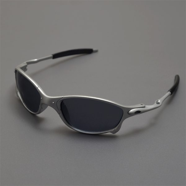 Cyberpunk Futuristic Round Frame Colorful Laser Sunglasses for Hip-Hop Style Cycling - European American Fashion Accessory