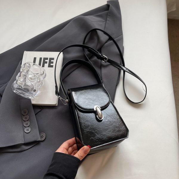 Exquisite Summer Tote Bag for Women 2025 - High-End Silver Crossbody Handbag & Mobile Phone Bag