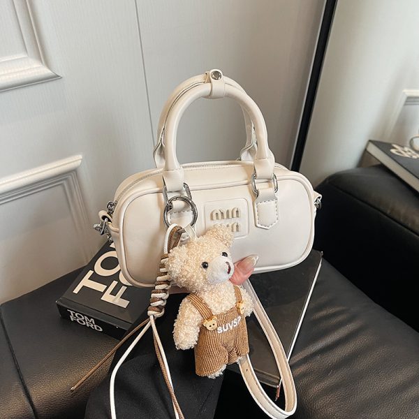 High-End Handheld Bowling Bag for Women - 2025 Fashion Versatile Shoulder & Crossbody Bag, Trendy Casual Style