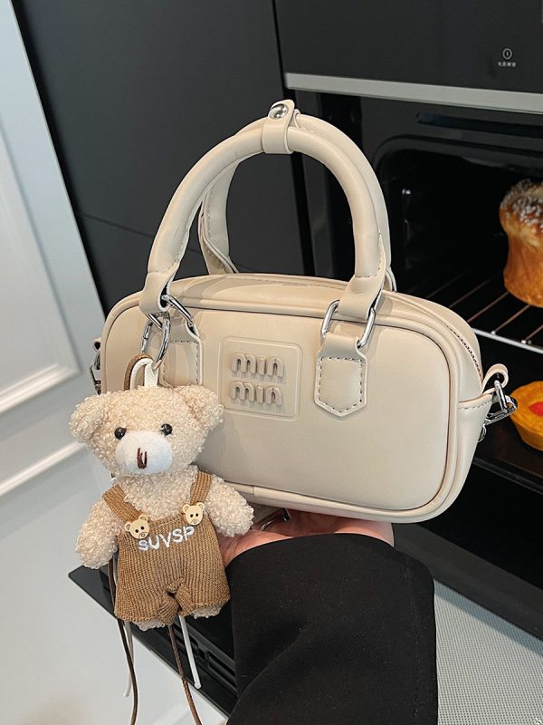 High-End Handheld Bowling Bag for Women - 2025 Fashion Versatile Shoulder & Crossbody Bag, Trendy Casual Style
