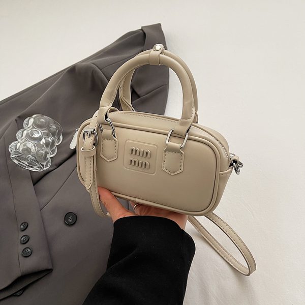 High-End Handheld Bowling Bag for Women - 2025 Fashion Versatile Shoulder & Crossbody Bag, Trendy Casual Style