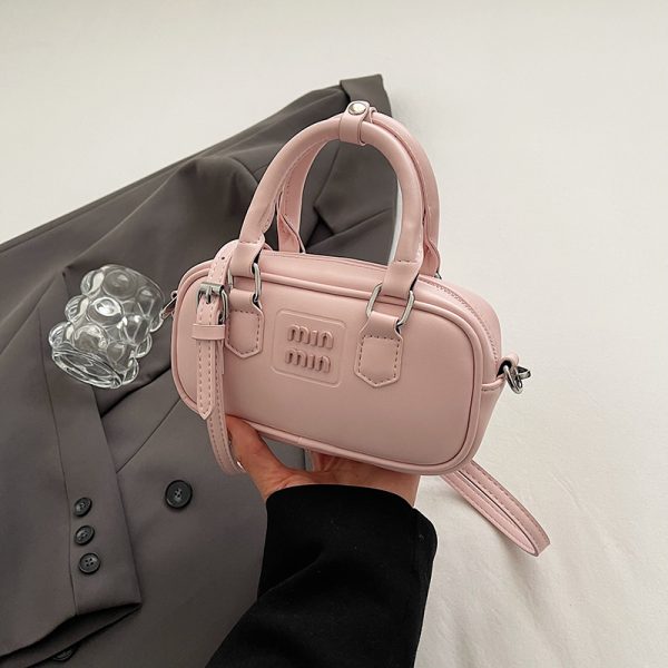 High-End Handheld Bowling Bag for Women - 2025 Fashion Versatile Shoulder & Crossbody Bag, Trendy Casual Style