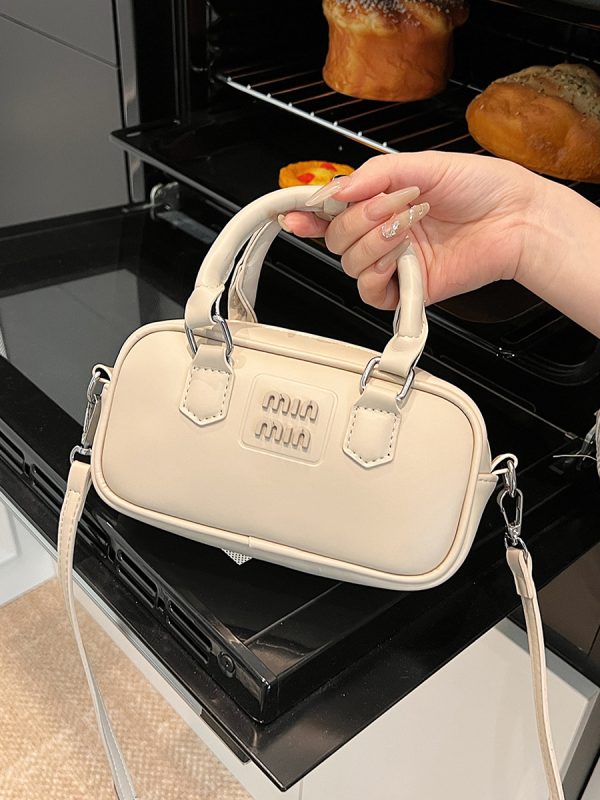 High-End Handheld Bowling Bag for Women - 2025 Fashion Versatile Shoulder & Crossbody Bag, Trendy Casual Style