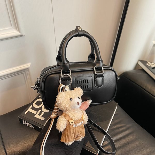 High-End Handheld Bowling Bag for Women - 2025 Fashion Versatile Shoulder & Crossbody Bag, Trendy Casual Style
