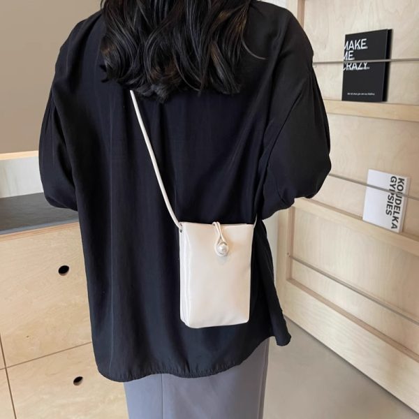 High-End Red Mini Crossbody Phone Bag for Women - Summer 2025 Trendy Accessory