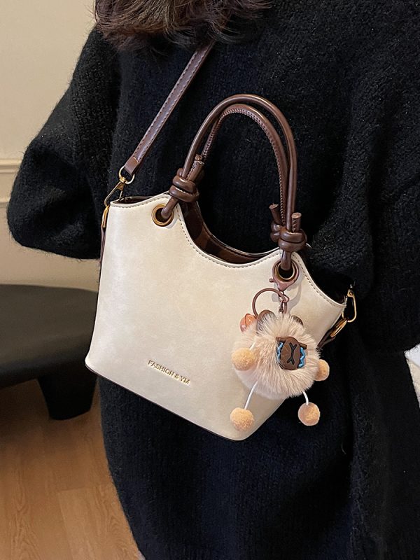 High-End Retro Bucket Handbag for Women - Versatile Textured Crossbody & Shoulder Bag for Summer 2025 Fashion