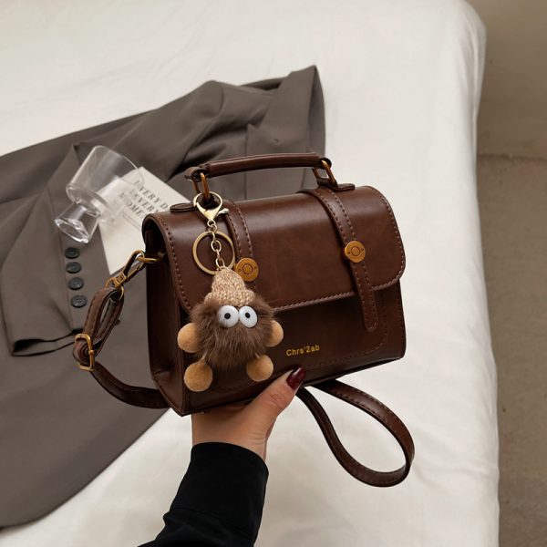 High-End Retro Handbag for Women - Summer 2025 Fashion, Versatile Commuting Shoulder & Crossbody Small Square Bag