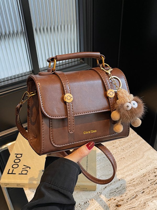 High-End Retro Handbag for Women - Summer 2025 Fashion, Versatile Commuting Shoulder & Crossbody Small Square Bag