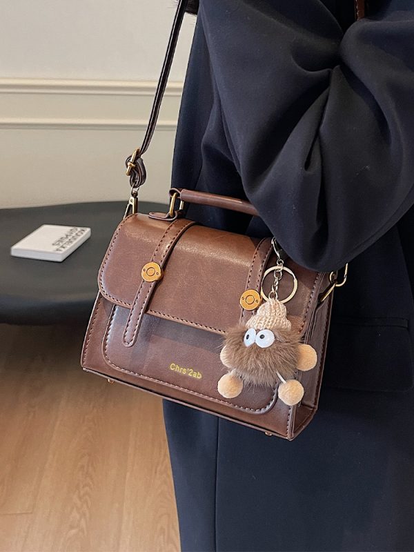 High-End Retro Handbag for Women - Summer 2025 Fashion, Versatile Commuting Shoulder & Crossbody Small Square Bag