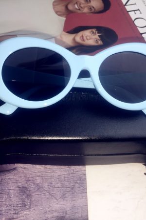 Hip-Hop Style Oval Sunglasses Inspired by Burijie Bridge and G-Dragon â€“ Trendy Alien Glasses for Y2K Fashion Lovers