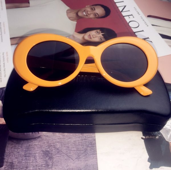 Hip-Hop Style Oval Sunglasses Inspired by Burijie Bridge and G-Dragon â€“ Trendy Alien Glasses for Y2K Fashion Lovers