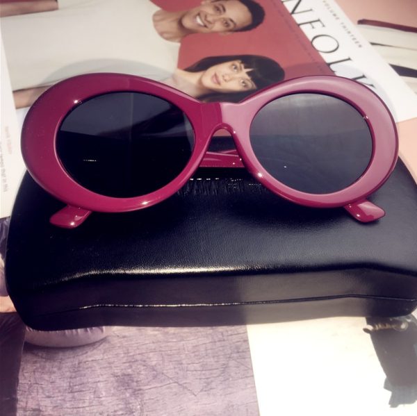 Hip-Hop Style Oval Sunglasses Inspired by Burijie Bridge and G-Dragon â€“ Trendy Alien Glasses for Y2K Fashion Lovers