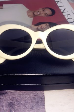 Hip-Hop Style Oval Sunglasses Inspired by Burijie Bridge and G-Dragon â€“ Trendy Alien Glasses for Y2K Fashion Lovers