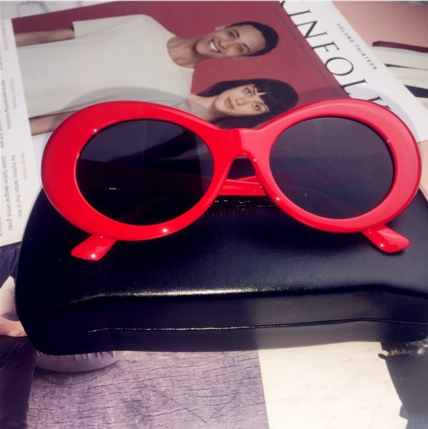 Hip-Hop Style Oval Sunglasses Inspired by Burijie Bridge and G-Dragon â€“ Trendy Alien Glasses for Y2K Fashion Lovers