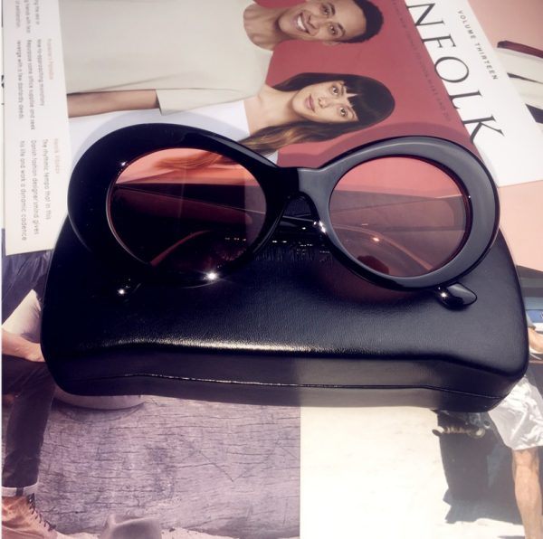 Hip-Hop Style Oval Sunglasses Inspired by Burijie Bridge and G-Dragon â€“ Trendy Alien Glasses for Y2K Fashion Lovers