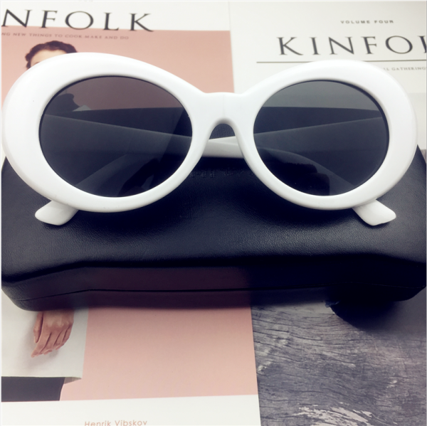 Hip-Hop Style Oval Sunglasses Inspired by Burijie Bridge and G-Dragon â€“ Trendy Alien Glasses for Y2K Fashion Lovers