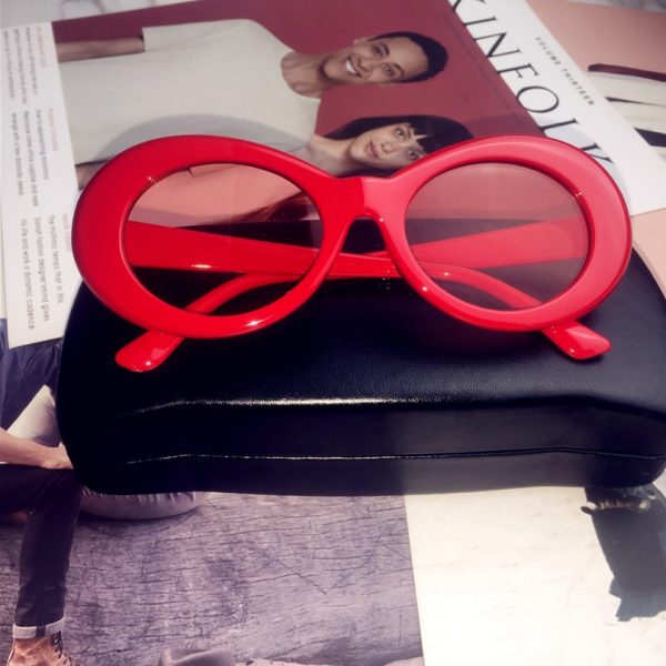 Hip-Hop Style Oval Sunglasses Inspired by Burijie Bridge and G-Dragon â€“ Trendy Alien Glasses for Y2K Fashion Lovers
