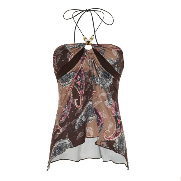Irregular Vintage Holiday Style Lace Splicing A-Line Half Skirt - Slimming Versatile Long Skirt for Effortless Chic Looks