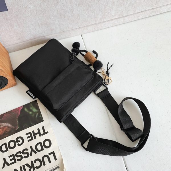 Korean Style Casual Crossbody Bag for Women - Trendy Portable Oxford Cloth Phone Bag for Spring/Summer 2025 Fashion