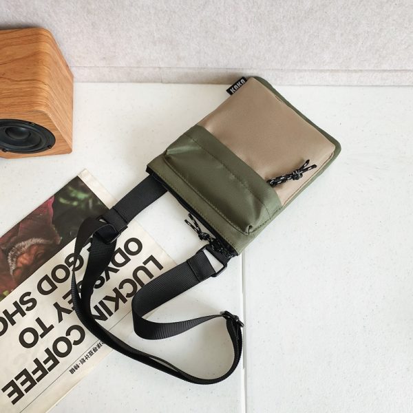 Korean Style Casual Crossbody Bag for Women - Trendy Portable Oxford Cloth Phone Bag for Spring/Summer 2025 Fashion
