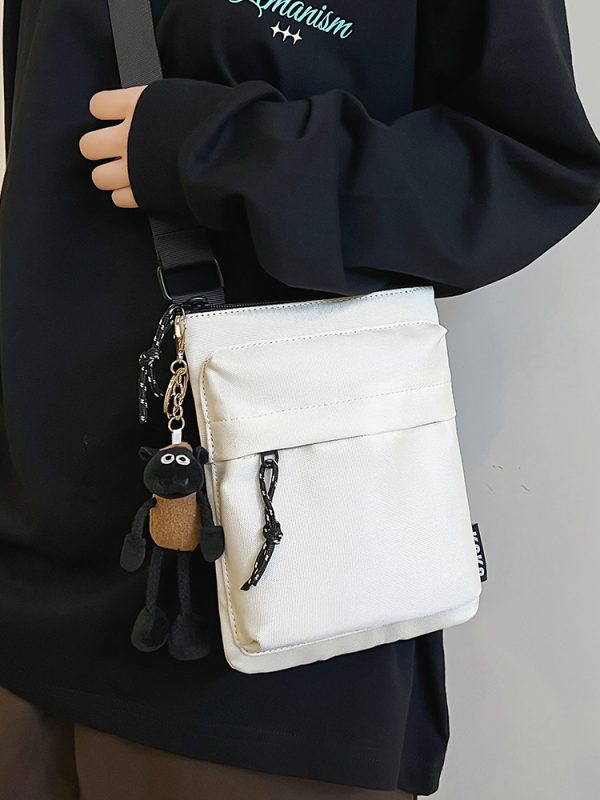 Korean Style Casual Crossbody Bag for Women - Trendy Portable Oxford Cloth Phone Bag for Spring/Summer 2025 Fashion