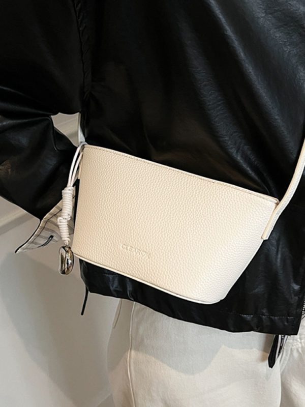 Korean Style Fashion Bucket Bag for Women, Trendy Versatile Shoulder Bag, 2025 Summer High-End Casual Accessory