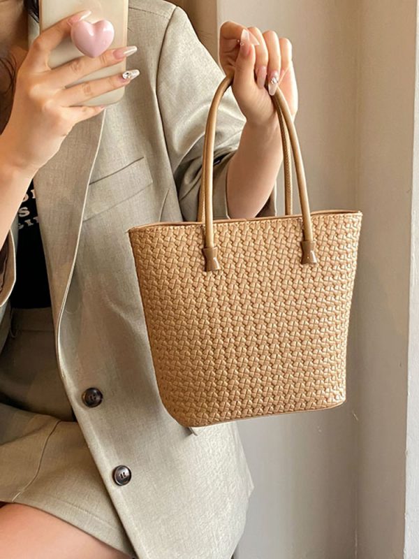 Korean Style High-End Women's Bucket Bag - Versatile Spring/Summer Crossbody Shoulder Handbag 2025 Fashionable Design