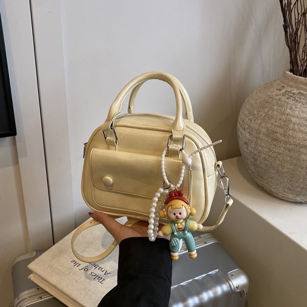 Korean-Style Minimalist Casual Crossbody Handbag for Women - High-Quality Small Square Bag for Summer 2025 Fashion