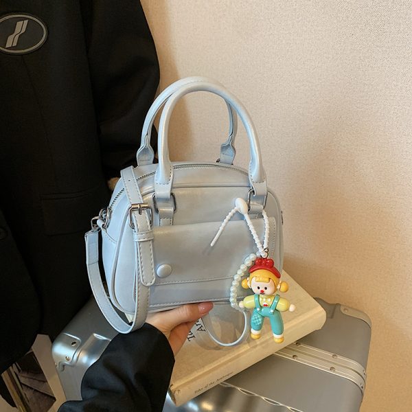 Korean-Style Minimalist Casual Crossbody Handbag for Women - High-Quality Small Square Bag for Summer 2025 Fashion