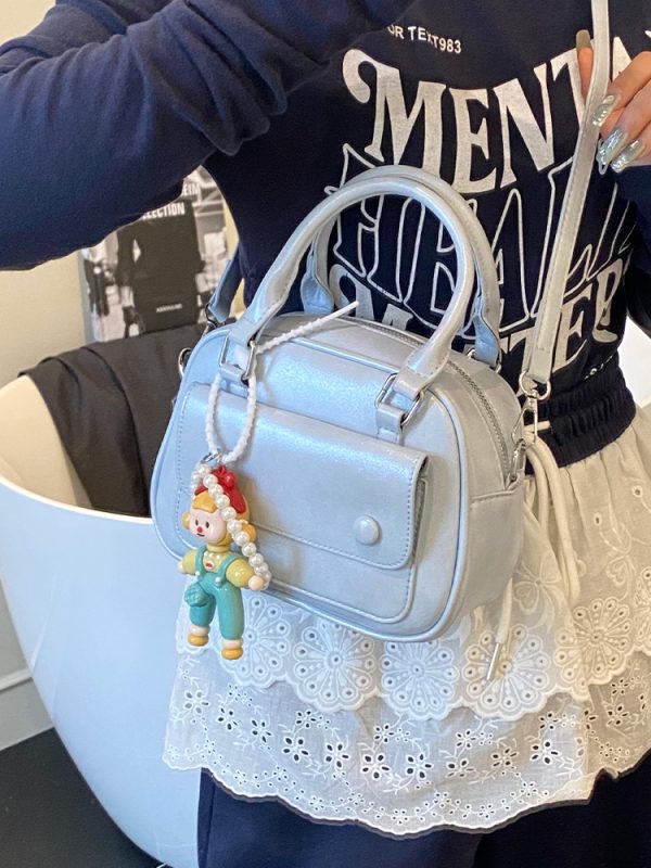 Korean-Style Minimalist Casual Crossbody Handbag for Women - High-Quality Small Square Bag for Summer 2025 Fashion