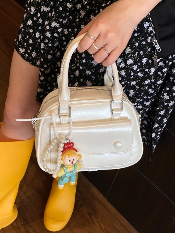 Korean-Style Minimalist Casual Crossbody Handbag for Women - High-Quality Small Square Bag for Summer 2025 Fashion