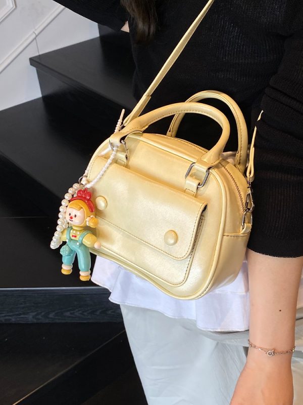 Korean-Style Minimalist Casual Crossbody Handbag for Women - High-Quality Small Square Bag for Summer 2025 Fashion