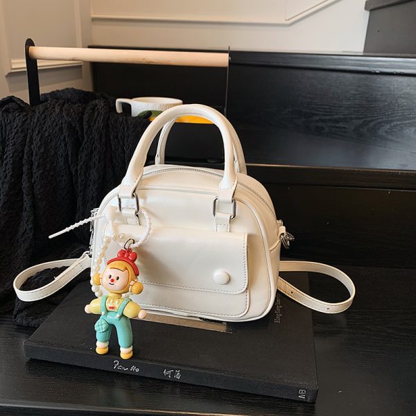 Korean-Style Minimalist Casual Crossbody Handbag for Women - High-Quality Small Square Bag for Summer 2025 Fashion