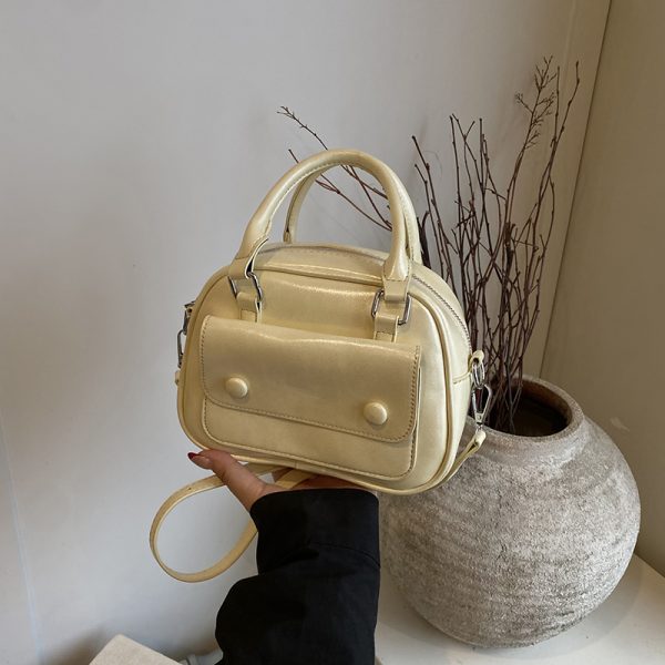 Korean-Style Minimalist Casual Crossbody Handbag for Women - High-Quality Small Square Bag for Summer 2025 Fashion