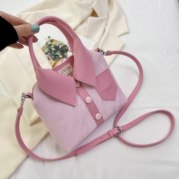 Korean-Style Minimalist Crossbody Handbag for Women, Trendy Casual Design 2025, Niche Personality Fashion Bag