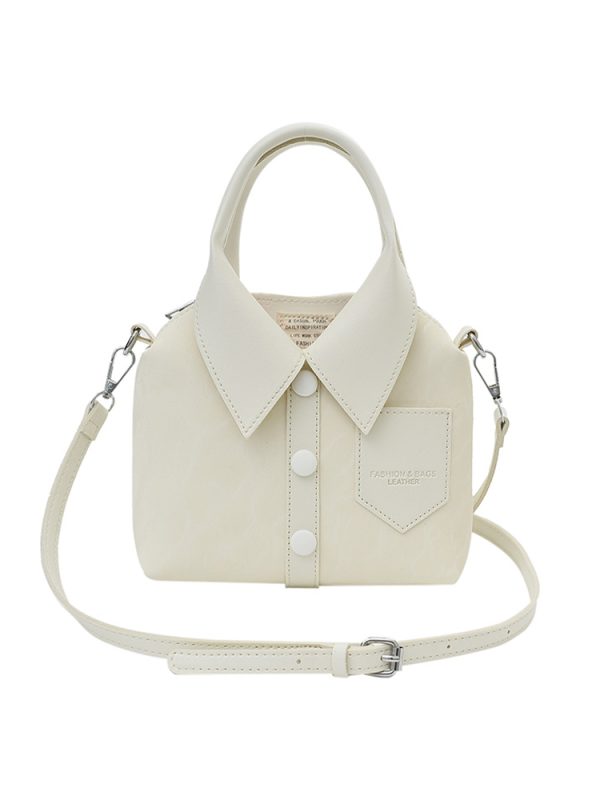 Korean-Style Minimalist Crossbody Handbag for Women, Trendy Casual Design 2025, Niche Personality Fashion Bag