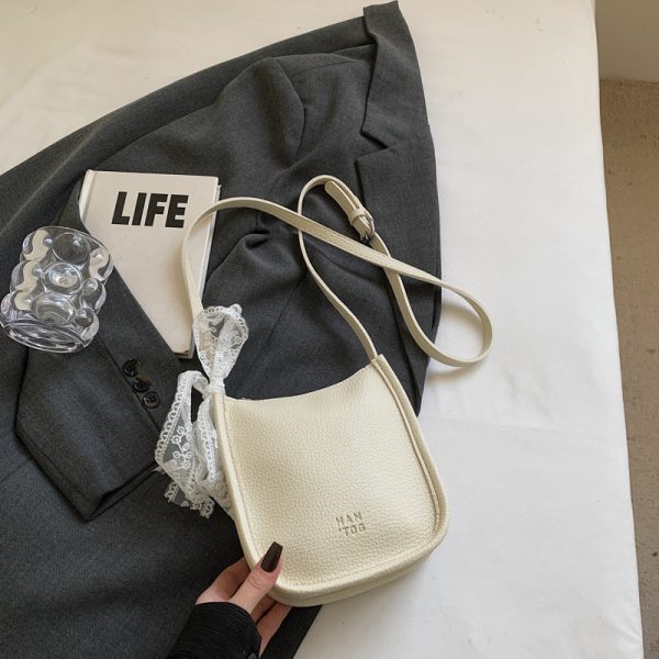 Korean Style Minimalist Fashion Bucket Bag for Women - Small Summer 2025 Crossbody Phone Bag