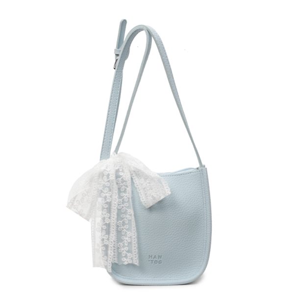 Korean Style Minimalist Fashion Bucket Bag for Women - Small Summer 2025 Crossbody Phone Bag