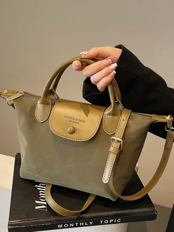 Korean-Style Retro Casual Bucket Bag for Women - Trendy Versatile Handheld Design, High-End Feel, Spring/Summer 2025 Collection